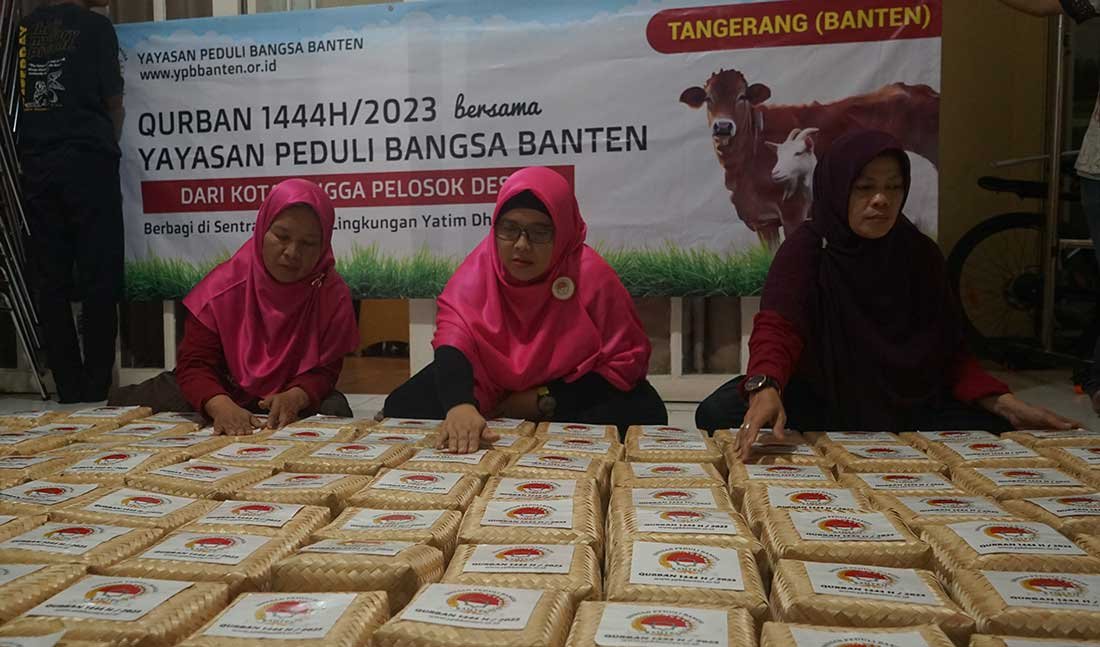 Qurban 1444H (Semangat Berqurban Melatih Keikhlasan)